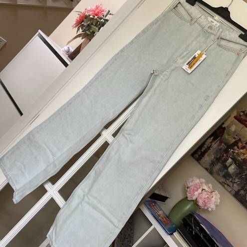 Mango  Cut Out High Rise Wide Leg Jeans NWT blogger favorite