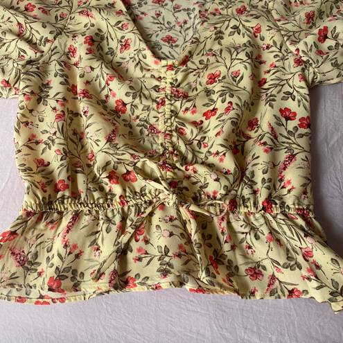 Moa Moa floral blouse