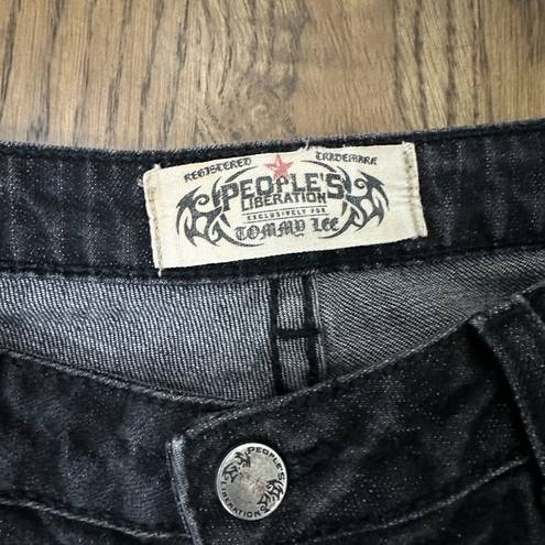 Lee People’s Liberation Tommy  distressed flare black jeans size 29 GUC