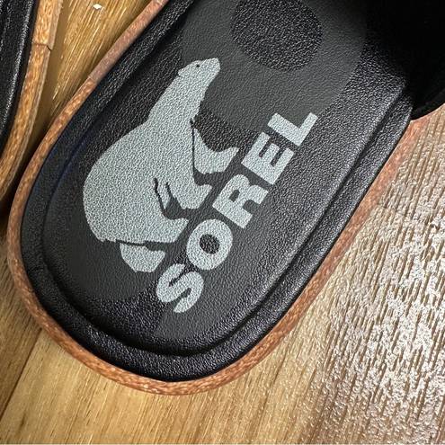 Sorel  Ella II Slide | Black | 6