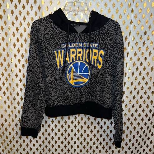 Nba  Golden State Warriors cropped hoodie sweater size XL