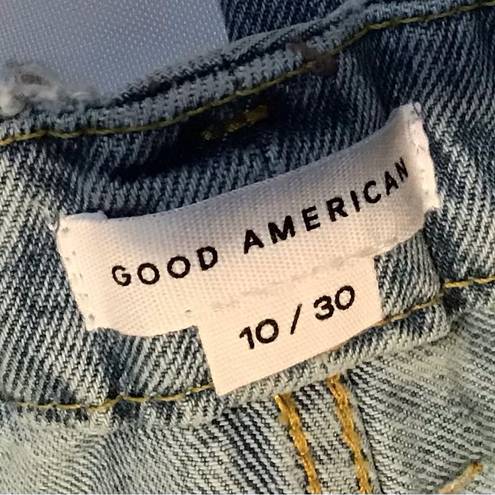 Good American NWT  Good classic distressed jeans in Indigo036 sz 10/30