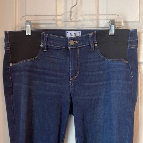 Paige  Maternity Manhattan bootcut ankle jeans EUC!!!