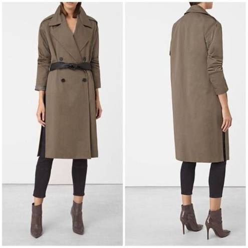 ALLSAINTS  Marlo Mac Trench Coat Jacket