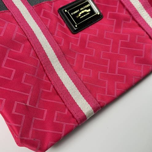 Tommy Hilfiger  Pink Monogram Tote Bag