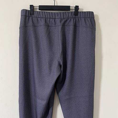 Avia  Heather Grey Performance Material Jogger Pants Size Large