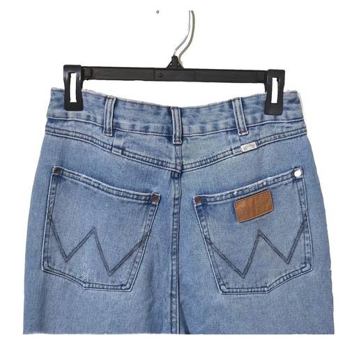 Wrangler Billabong x  Patchwork Flared High Waist Jeans Size 28 Light Wash