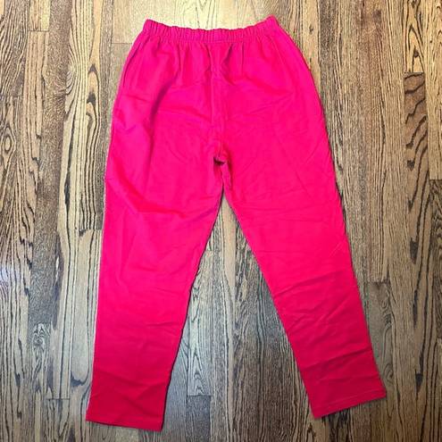 New York Laundry  Red Sweatpants Women’s XL Extra Large