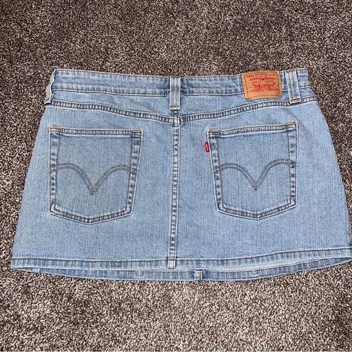 Levi’s Levi's Vintage Low Slouch Jean Skirt size 15JR