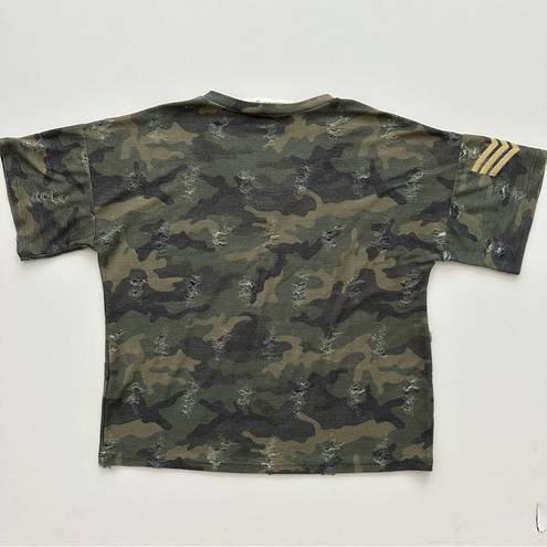 Vintage Havana  Women’s Short Sleeve Camo T-shirt Size S