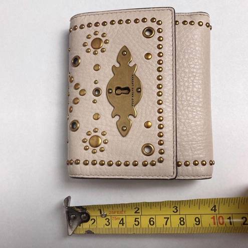 Polo  Ralph Lauren Leather Trifold Heavily Studded Western Wallet