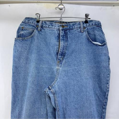 Krass&co Vintage Jones and  Womens size 20 blue jeans high rise taper  b31