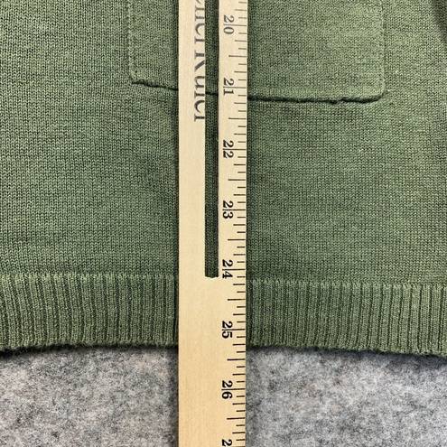 Only  Necessities Green Cardigan Sweater Womens Medium School Button 90s Academia