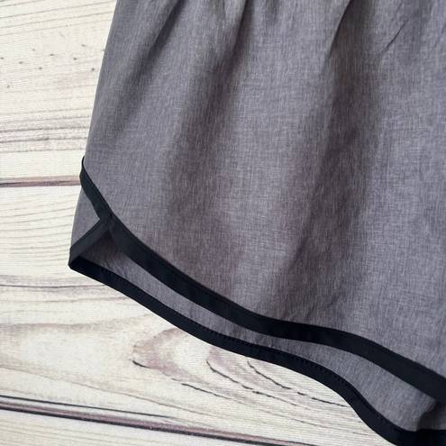 Live Love Dream Grey & Black Lightweight Mini Athletic Shorts