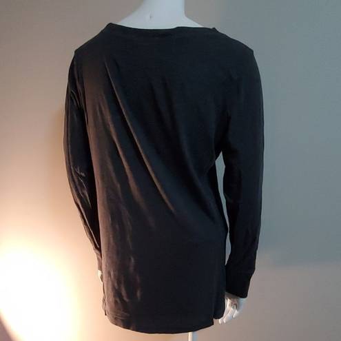 DKNY  Gray Long Sleeve Tee Shirt (M)