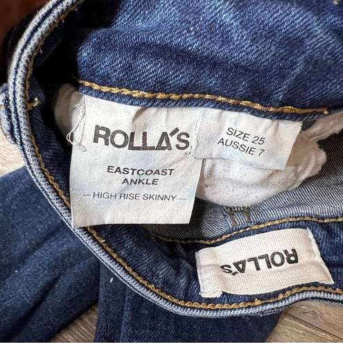 Rolla's  east coast ankle skinny jeans sz 25