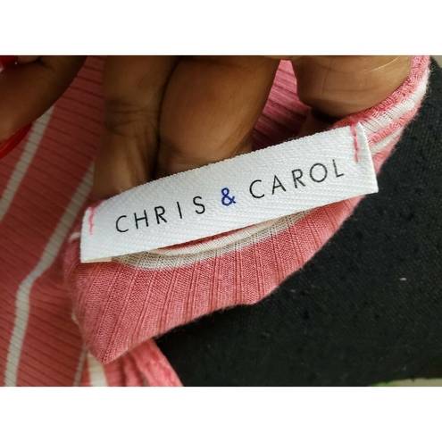 Chris & Carol   Rayon Scoop Neck Long Sleeve Dress