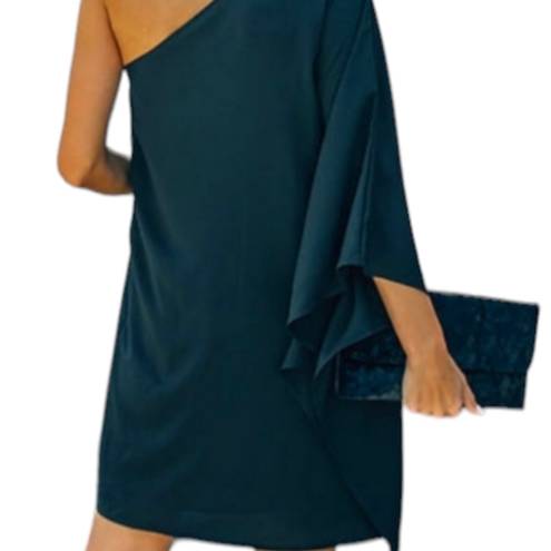 NWT one shoulder statement dress Size L