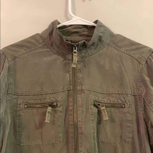 Krass&co Mission supply and  Large green zipup jacket