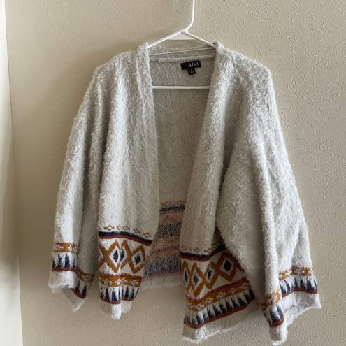 a.n.a  New Approach Grey Patterned Cardigan