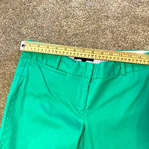 Talbots | Green signature cropped trousers