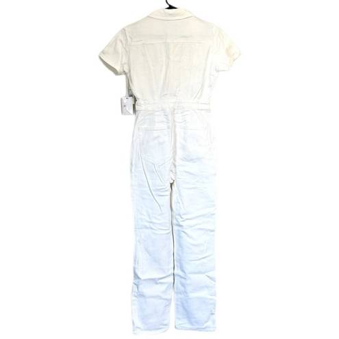 Good American NWT  White Fit For Success Jumpsuit - Size 1 (Small)