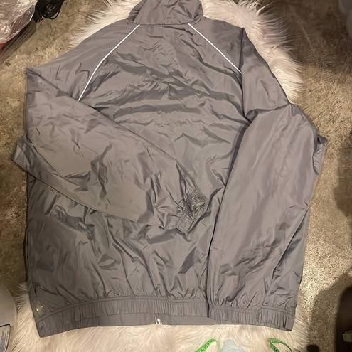 Weatherproof  Gray Rain Coat Jacket