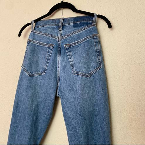 Abercrombie & Fitch Abercrombie the Mom high rise Jean size 00 24 short