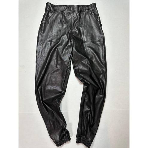 Spanx  Leather Like Faux Leather Jogger