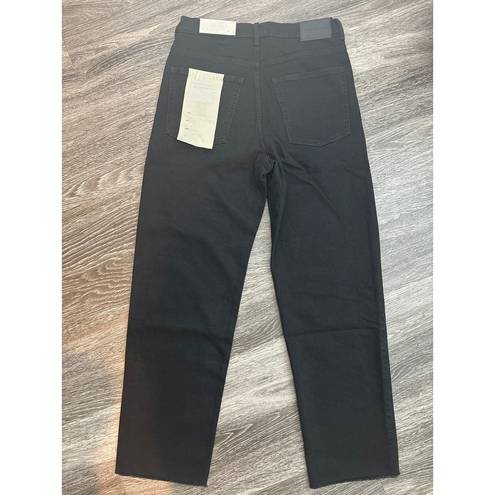 Everlane NWT  The Way-High Jean Organic Cotton Black Size 28 Tall