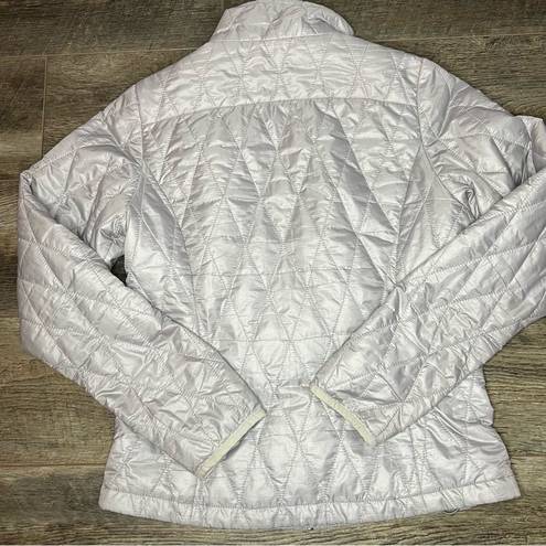 Patagonia Women's Nano Puff Jacket in Feather Grey Silver Gray Size Extra Small