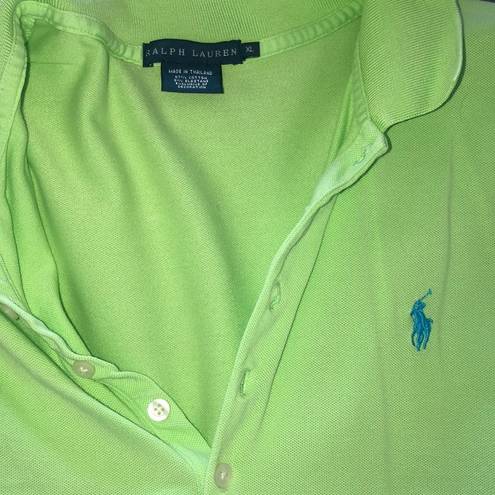 Ralph Lauren  polo neon green yellow