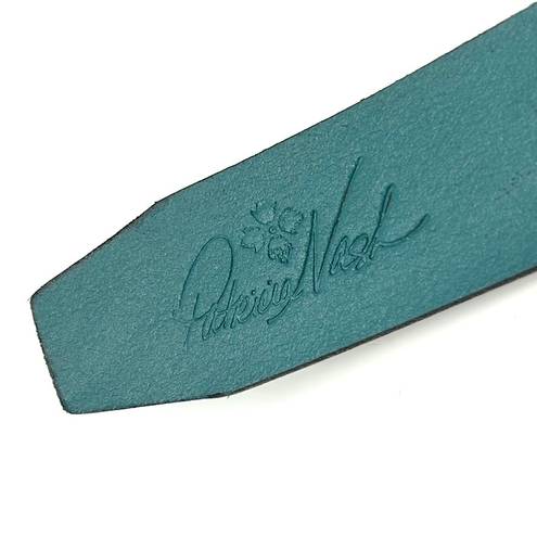 Patricia Nash Women’s Vietri Turquoise Leather Belt