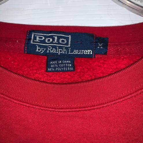 Polo Red  Ralph Lauren Pullover Sweatshirt