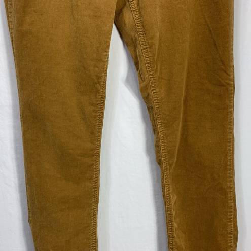 Ruff Hewn Skinny High Rise Corduroy Caramel Pants Size 14