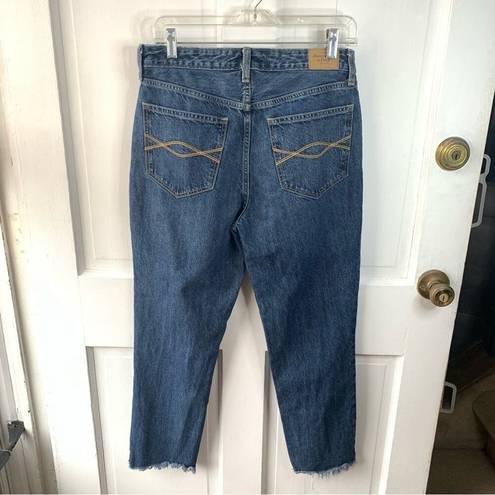 Abercrombie & Fitch Girlfriend Distressed Jeans