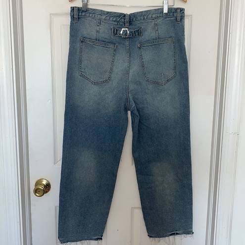 We The Free  Button Front High Rise Jeans