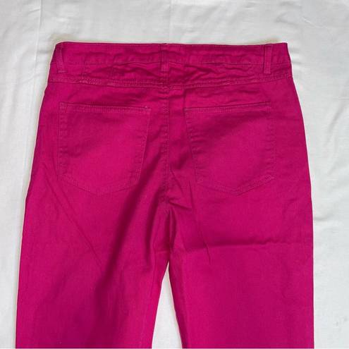 Jessica London  Straight leg Jeans Pink Womens Size 12W high Rise