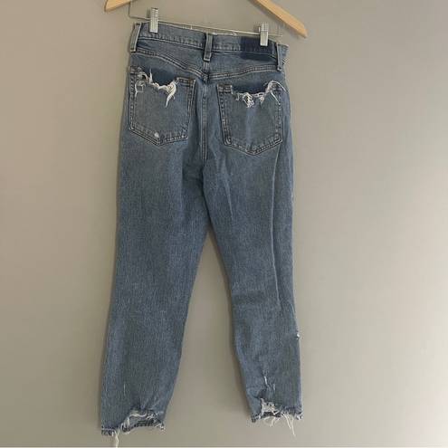 Abercrombie & Fitch  Distressed Highest Rise Mom Jeans Size 26 Size 2