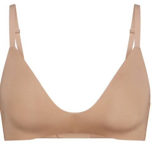 SKIMS NWT  Wireless Form T-Shirt Demi Bra BR-WRL-1889 Clay Size 36B