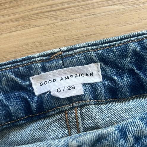 Good American  Bootcut Cropped Jeans •28