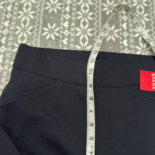 Spanx The Perfect Pant Ankle Backseam Skinny Classic Navy NWT Size Large Petite