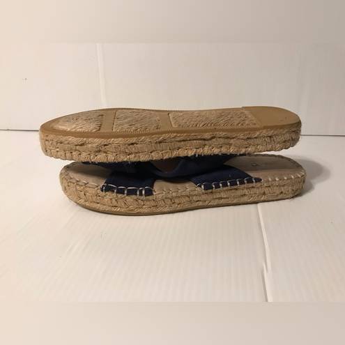 Seven Dials  espadrille slide on sandals size 9 1/2 M