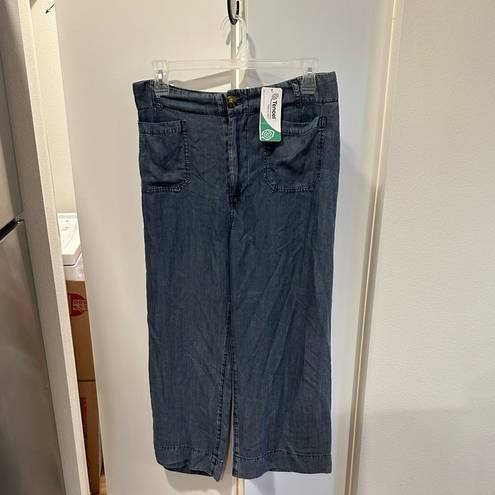 Velvet Heart  100% Tencel Lightweight Wide Leg Jean XL With Tags See Pictures