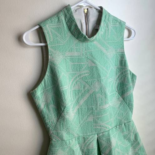 Hunter Bell Mint Green Giselle Abstract Geometric Dress Size 6