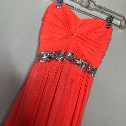 City Triangles  Strapless Prom Gown