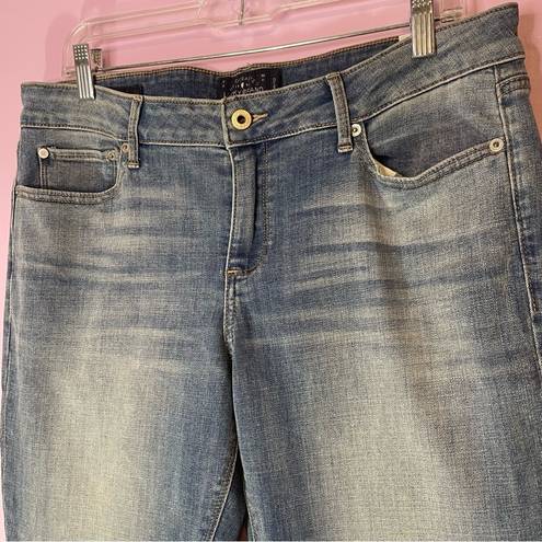 Lucky Brand  Lolita Capri Medium Wash Crop Jean Denim Pants Size 32