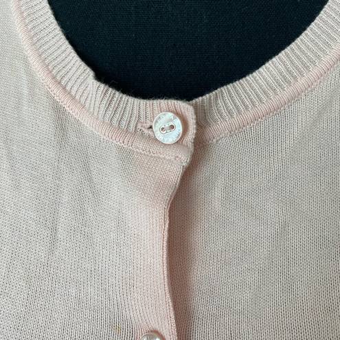 Isaac Mizrahi  Live Pink Sweater Blouse Extra Small