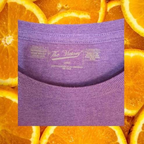 A.Peach LSU Tigers Chick-Fil- Bowl Purple Shirt‎ Size Large