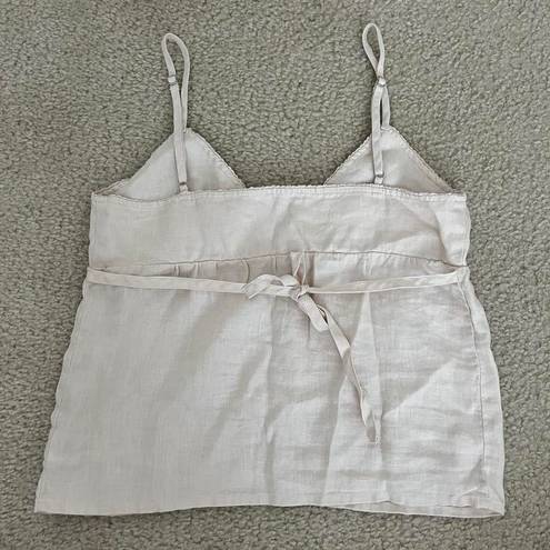 Brandy Melville Edith Linen Tank